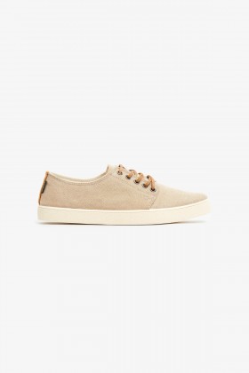 Zapato Pompeii beige suela blanca