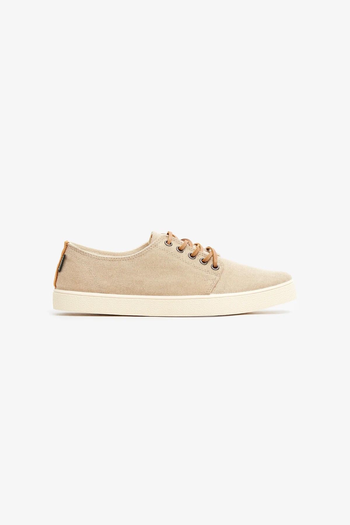 Zapato Pompeii beige suela blanca