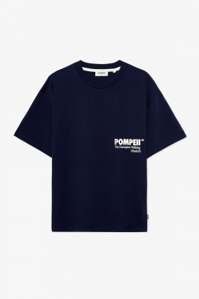 Camiseta pompeii navy logo