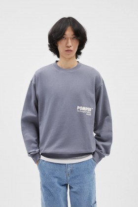 Sudadera Emilio pompeii gris claro