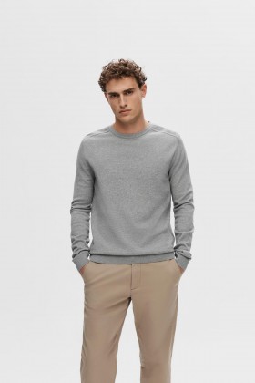 Jersey basico selected gris