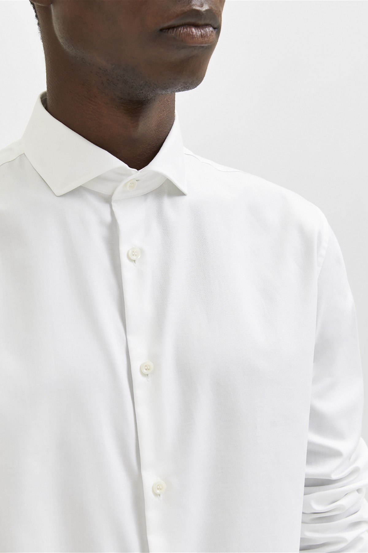 camisa formal blanca