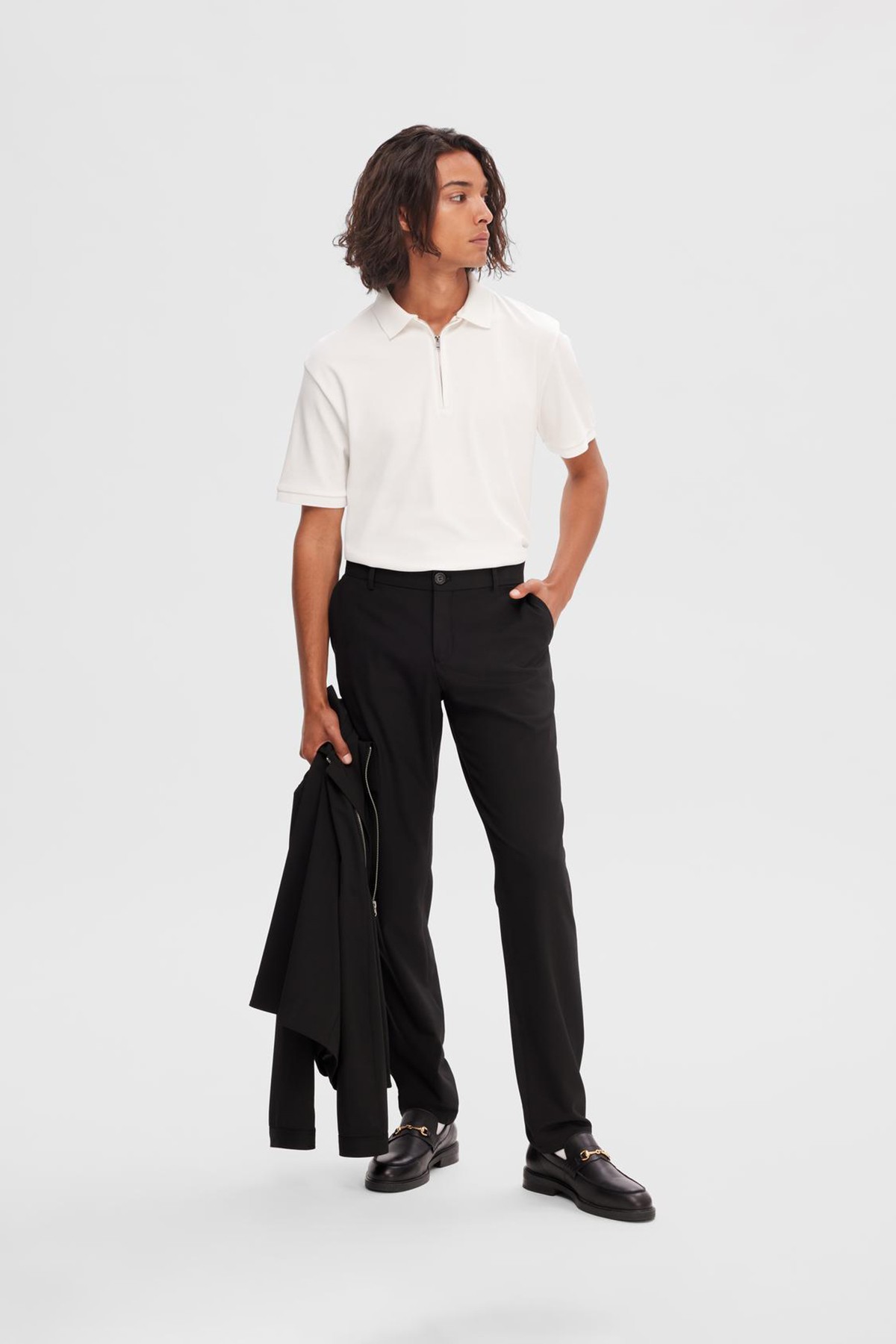 pantalon formal selected negro