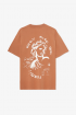 camiseta granate pompeii con dibujo griego