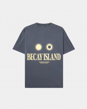 camiseta Becay Island azul