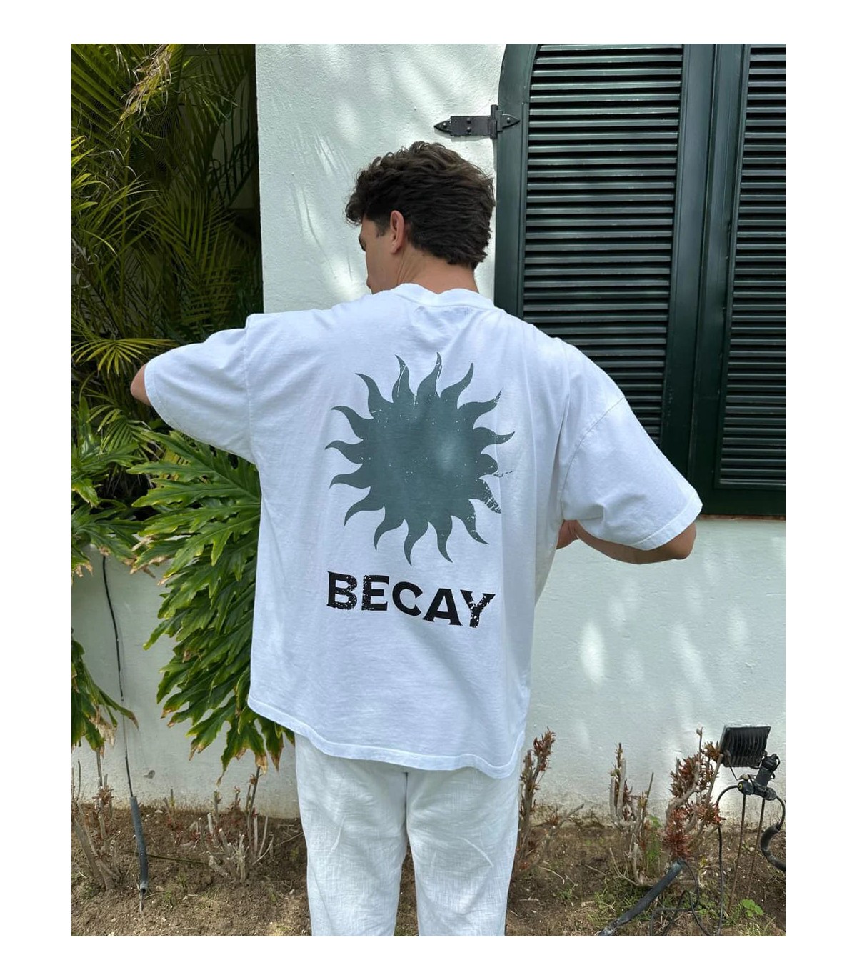 camiseta Becay Energy blanca