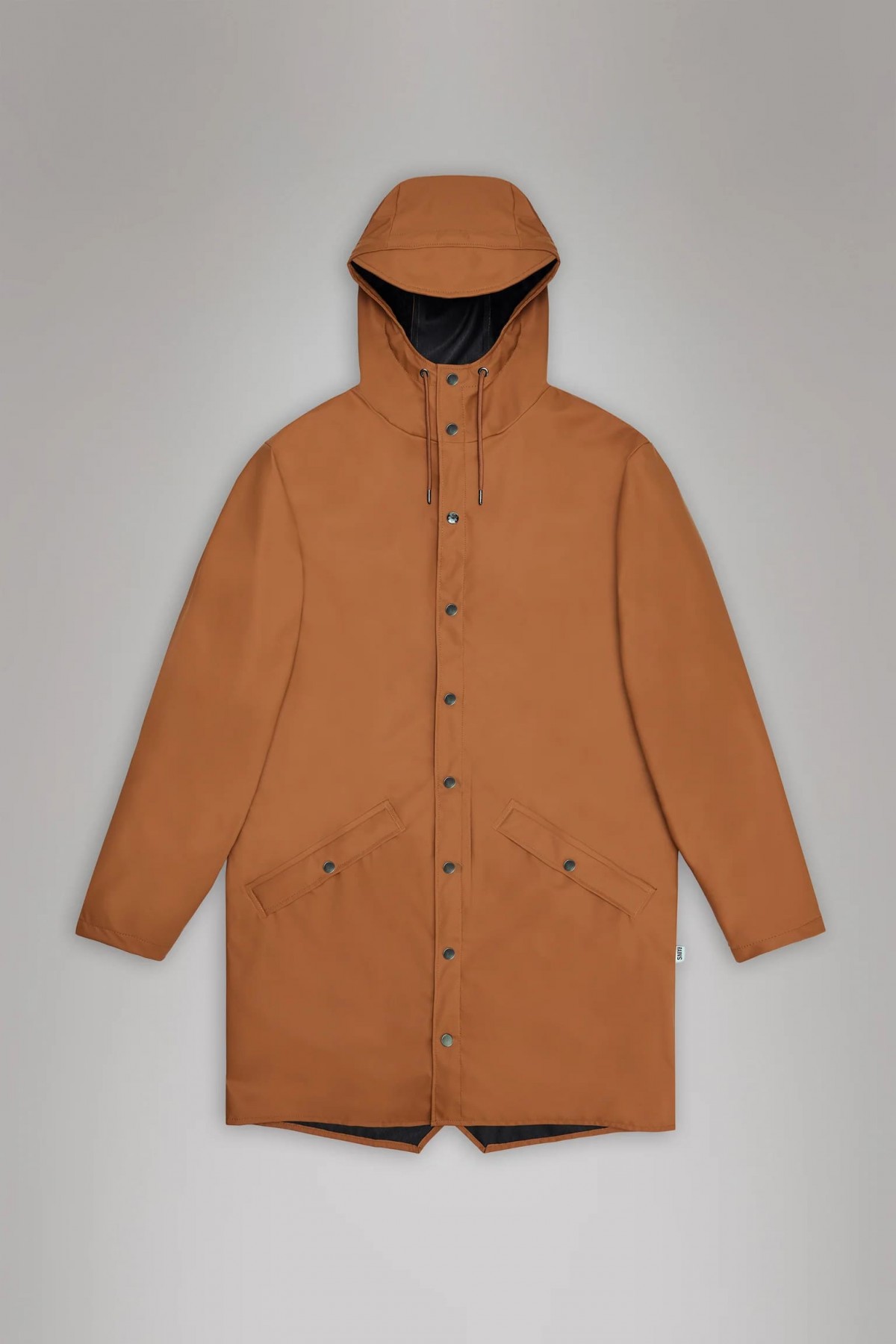 chubasquero largo unisex rains rust