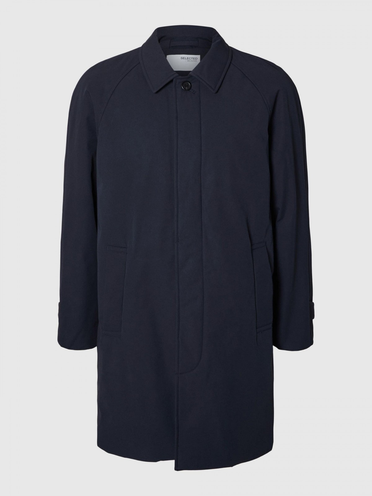 parka acolchada navy