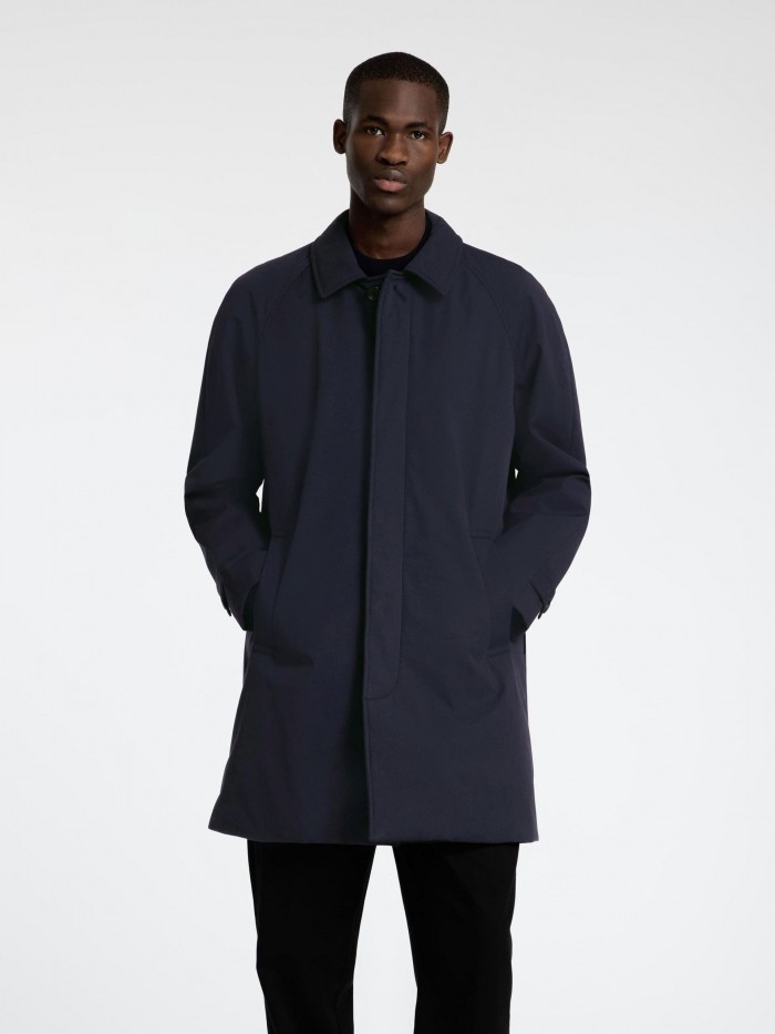 parka acolchada navy