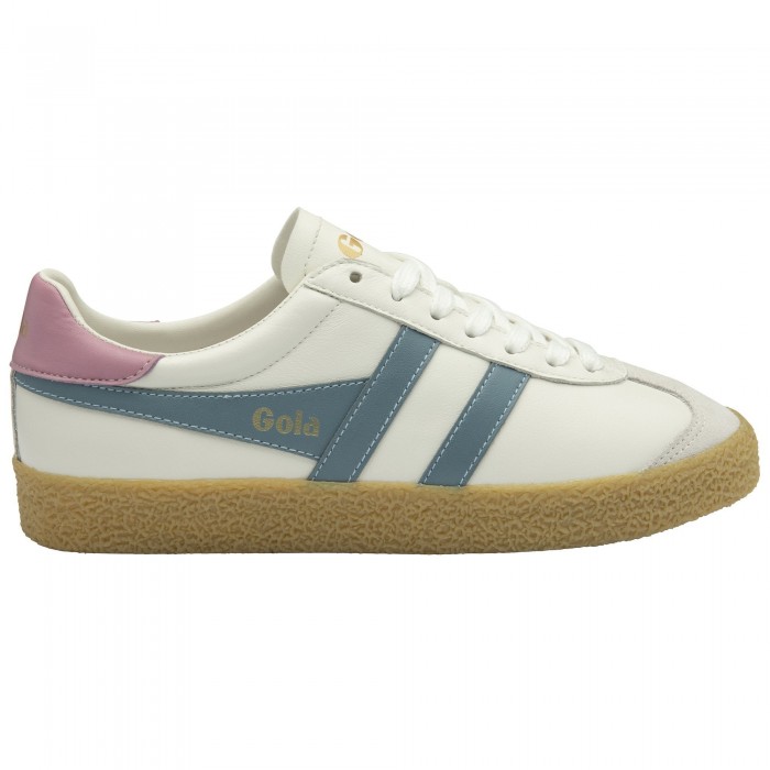 Gola Mujer Medallist Leather White/Iceberg/Candy/Gum