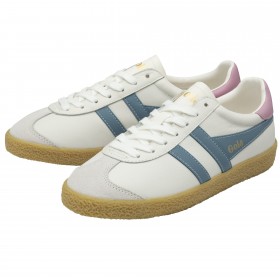 Gola Mujer Medallist Leather White/Iceberg/Candy/Gum