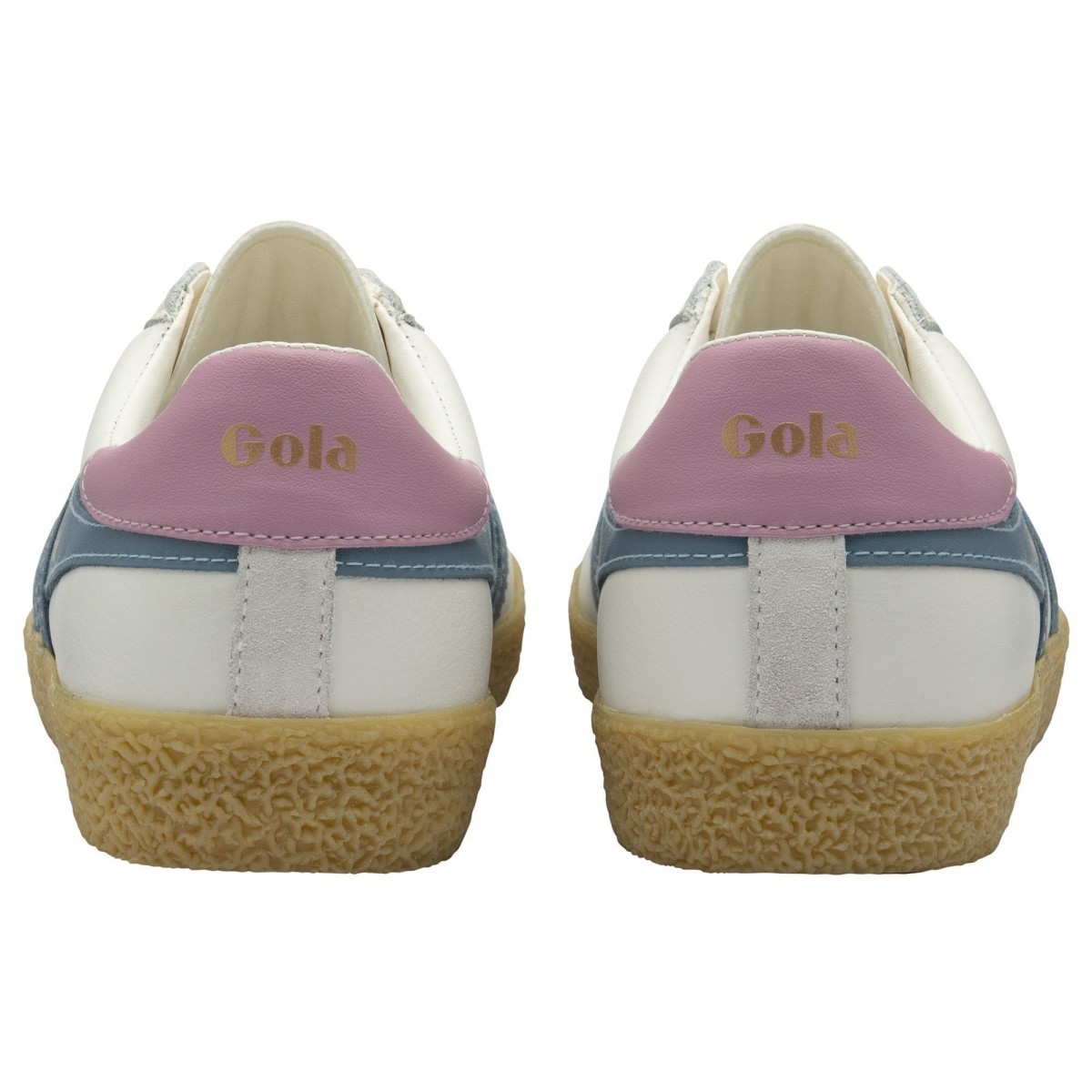 Gola Mujer Medallist Leather White/Iceberg/Candy/Gum