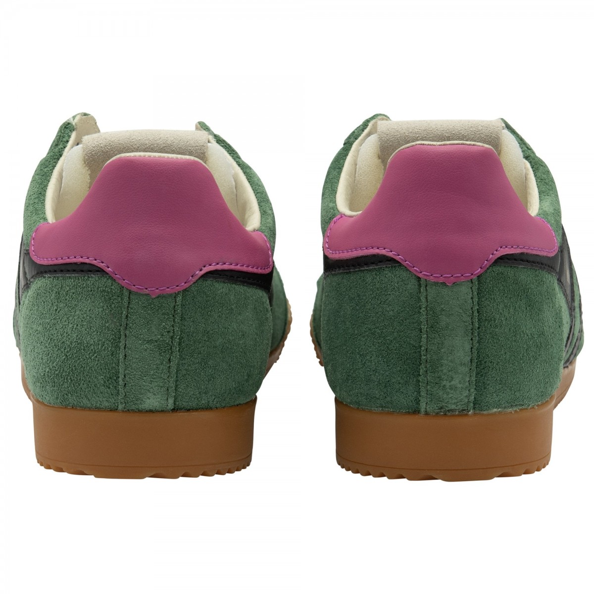 Gola elan verde/fucsia/negro