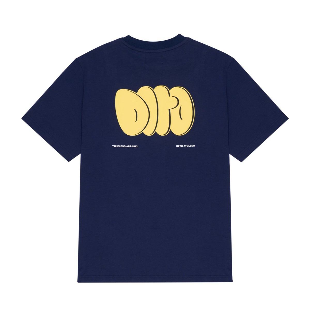 Camiseta dito navy logo